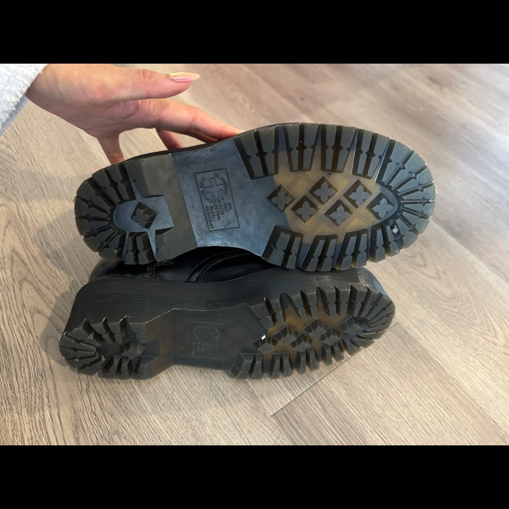 Jadon Boots Smooth Leather Platform Doc Martens D… - image 4